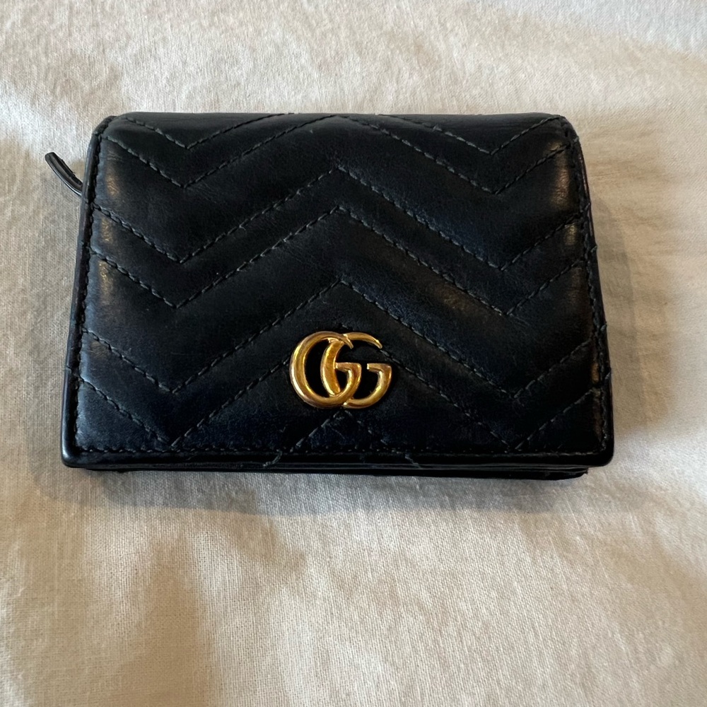 Gucci Marmont Card Case Wallet